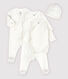 Kit des premiers jours bébé en tubique en coton biologique
