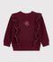 Effen katoenen sweatshirt voor kinderen TRUFFE