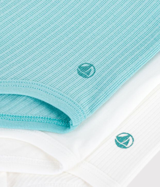 Lot de 3 bodies d&eacute;bardeurs b&eacute;b&eacute; multicouleur