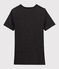 Iconisch Dames T-shirt met ronde hals zwart NOIR/ ARGENT
