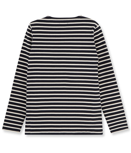 Marinière iconique homme bleu SMOKING/beige COQUILLE