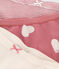 Set van 3 katoenen slips met hoge taille en hartje voor kinderen variante 1