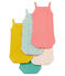 Set van 5 body's met schouderbandjes voor babymeisjes variante 1