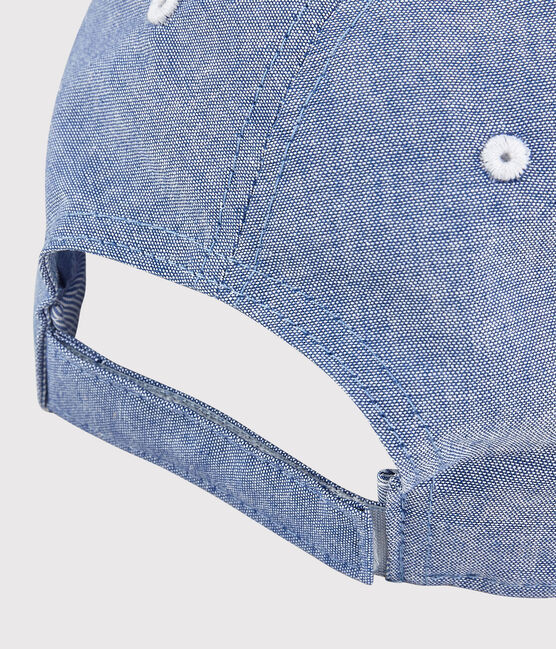 Casquette en chambray enfant garçon bleu DENIM TRES CLAIR NÂ°5
