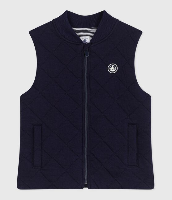 Gilet enfant en coton sans manche uni SOIR
