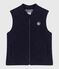 Gilet enfant en coton sans manche uni SOIR