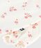 Katoenen babypakje met ruches en bloemenprint MILK/ MULTICO