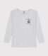 Katoenen T-shirt met lange mouw voor meisjes
