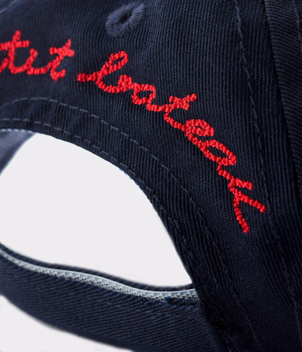 Casquette b&eacute;b&eacute; garcon bleu marine