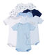 Pochette surprise de 7 bodies manches courtes bébé garçon