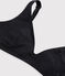 Soutien - gorge brillant Femme noir NOIR/ ARGENT