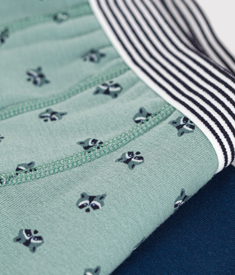 Set met twee boxershorts van katoen voor kinderen variante 1