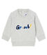 Sweatshirt van molton babyjongen