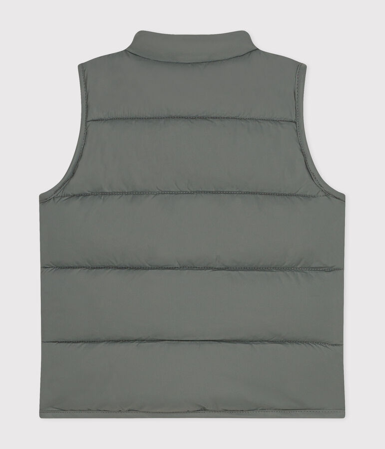 Gewatteerde bodywarmer voor baby's grijs