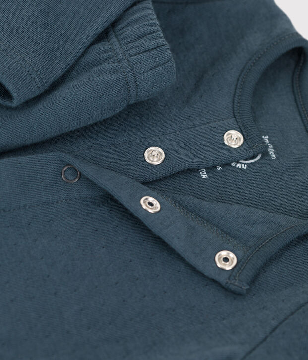 Set met 2 stuks in biologisch tubic voor baby's grijs