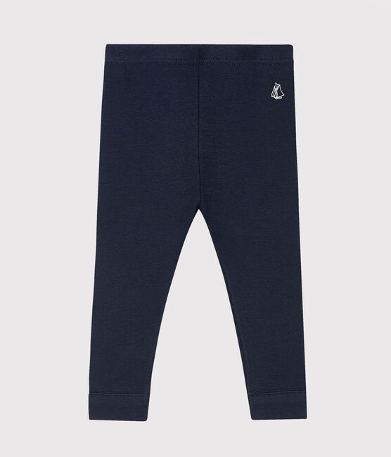 Katoenen legging voor baby's blauw SMOKING