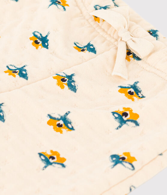 Pantalon en tubique matelassé imprimé bébé blanc AVALANCHE/ MULTICO