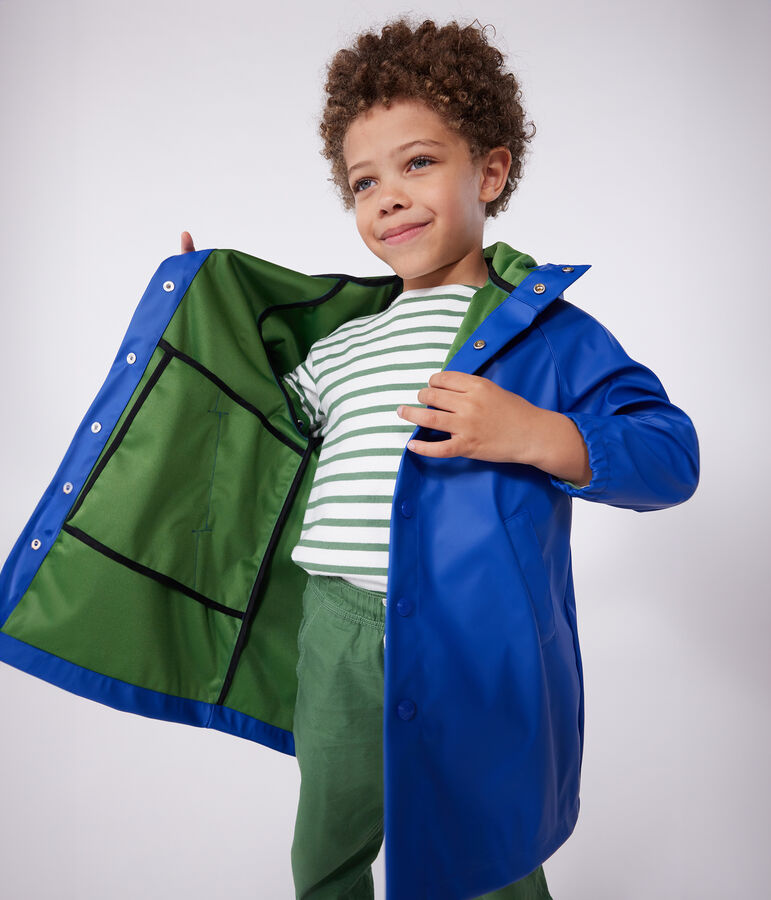 Cir&eacute; long enfant bicolore bleu/vert