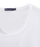 T-shirt femme COL DANSEUSE en jersey fin blanc ECUME
