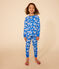 Pyjama imprimé en coton enfant FUJI/ MARSHMALLOW