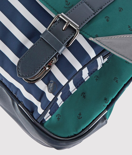 Meisjes/jongens rugzak groen PINEDE/blauw SMOKING