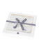 Doos met badhanddoek en slabbetje voor babyjongens variante 1