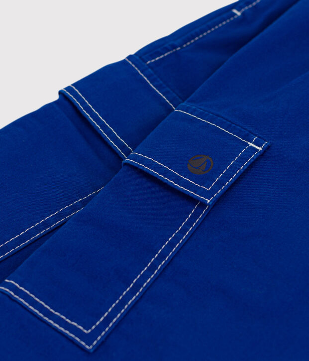 Cargobroek voor meisjes / jongens blauw