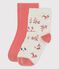Lot de 2 paires de chaussettes enfant fille variante 1