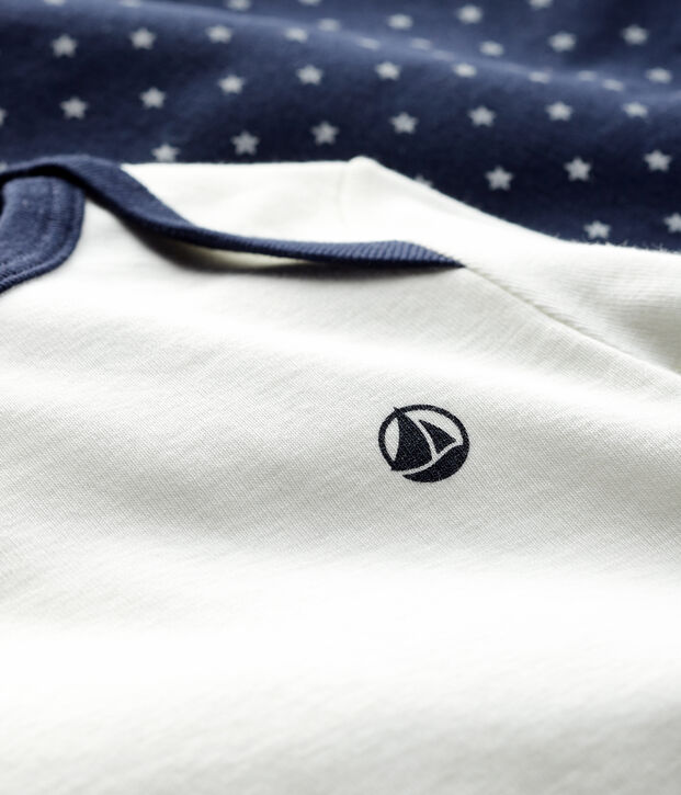 Set met 2 T-shirt babyjongen multicouleur