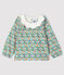 Blouse manches longues bébé fille blanc MARSHMALLOW/blanc MULTICO