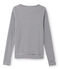Iconische vrouwencardigan blauw SMOKING/wit LAIT