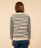 Katoenen matrozentrui voor dames wit AVALANCHE/blauw SMOKING