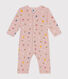 Katoenen babypyjama zonder voetjes met print