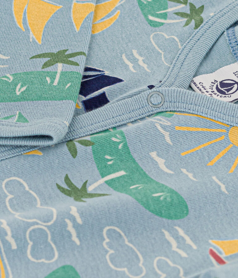 Dors-bien explorateurs en coton bleu/multicouleur