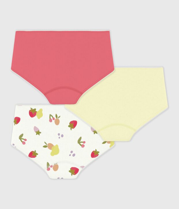 Setje met shorty's met vruchtenprint voor kinderen multicouleur