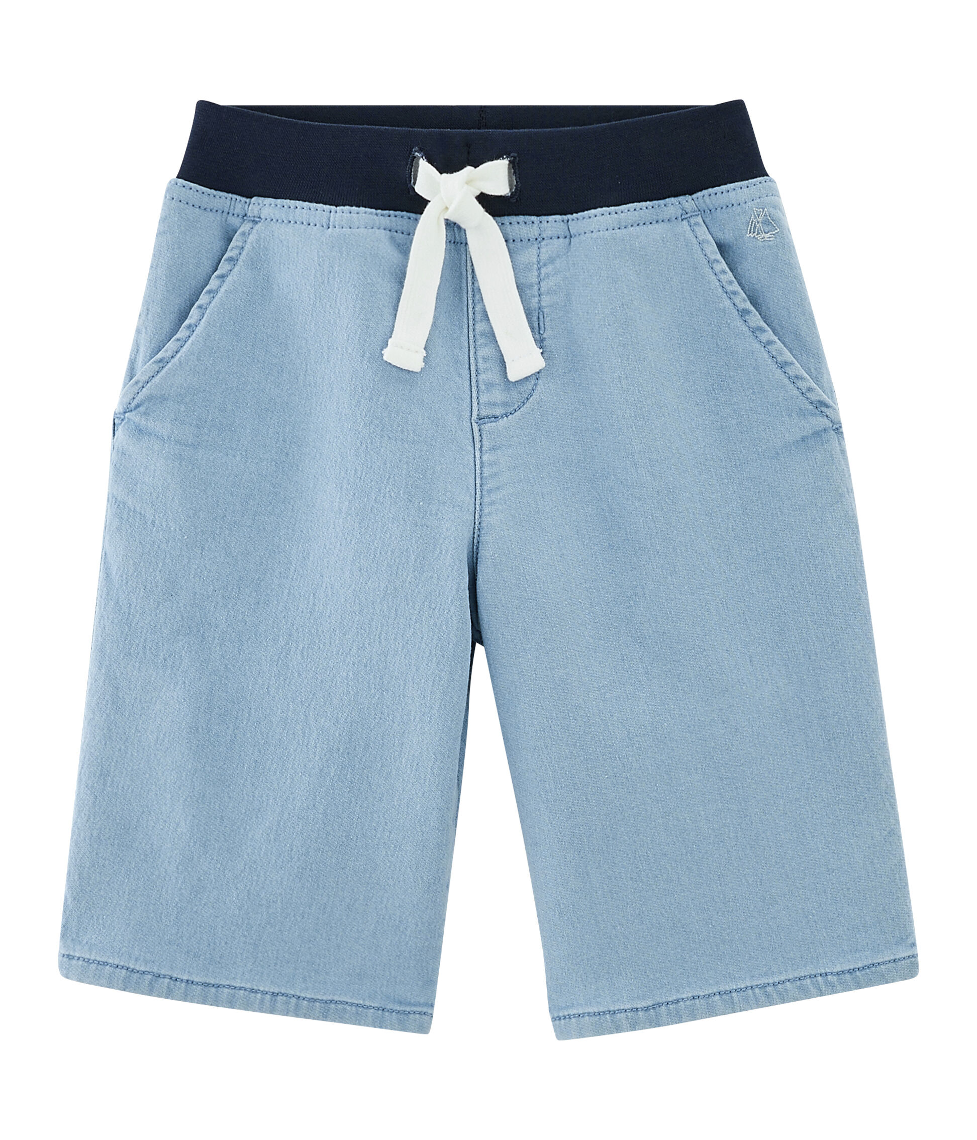 Korte broek jongens DENIM BLEU | Petit Bateau
