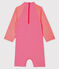 Milieuvriendelijk pakje babyjongen / babymeisje roze GEISHA/wit MARSHMALLOW