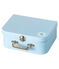 Cadeauset met 3 items van gebreide stof groen AMANDIER/wit MARSHMALLOW