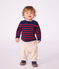 Pantalon b&eacute;b&eacute; en velours uni &eacute;cru