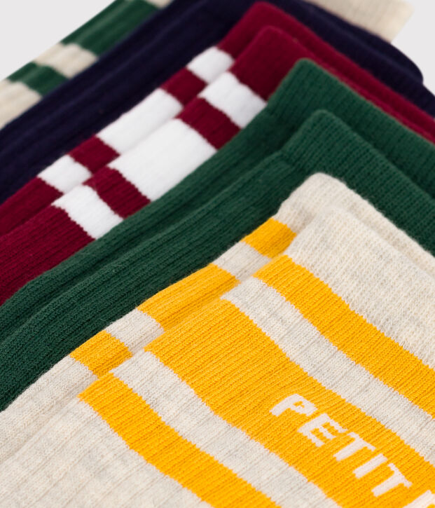 5 paar katoenen sokken voor kinderen multicouleur