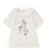 T-shirt met korte mouwen voor babymeisjes