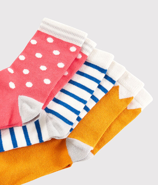 Lot de 3 paires de chaussettes enfant fille variante 1