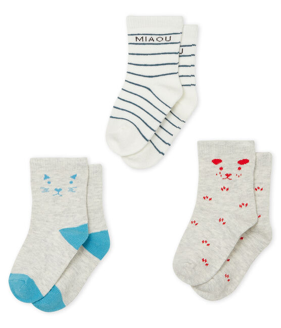 Lot de 3 paires de chaussettes bébé variante 2