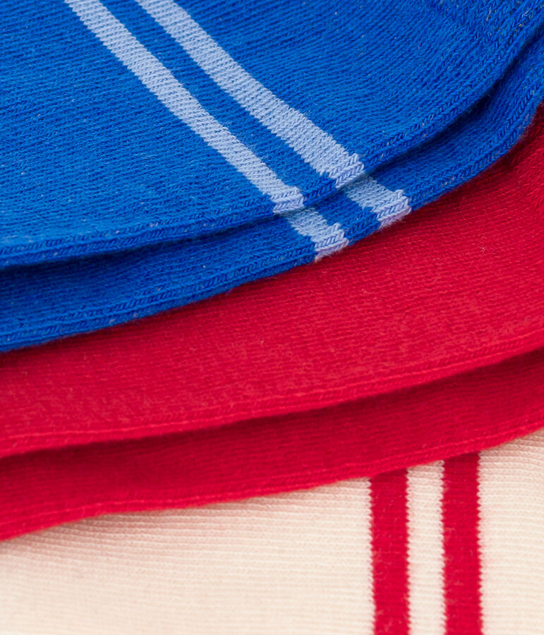 Lot de 3 paires de chaussettes en jersey de coton enfants variante 2