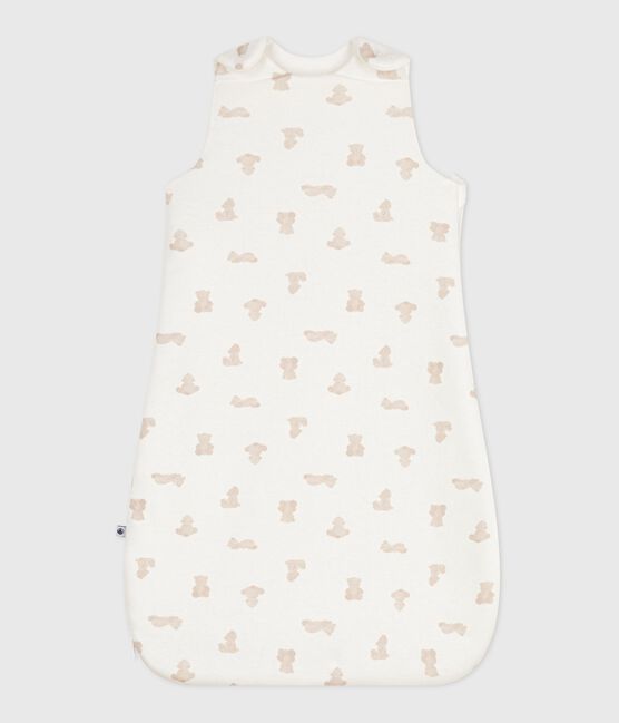 Gigoteuse bébé en coton imprimé ours TOG 2 MARSHMALLOW/ BRUN