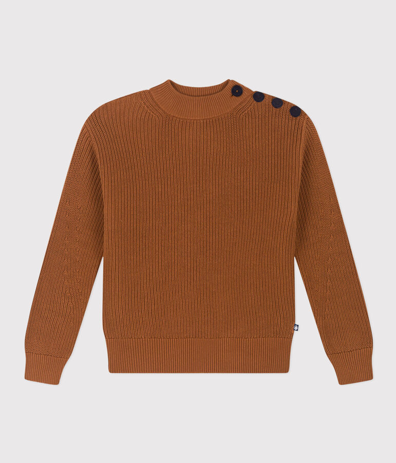 Katoenen trui in Engelse ribstof voor dames ALEZAN