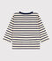 T-shirt met lange mouwen voor baby's van katoen wit AVALANCHE/ MEDIEVAL