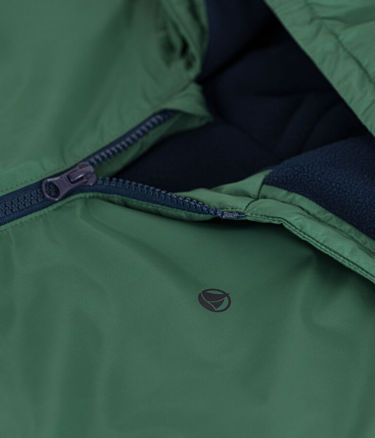 Warme windstopper voor jongens groen
