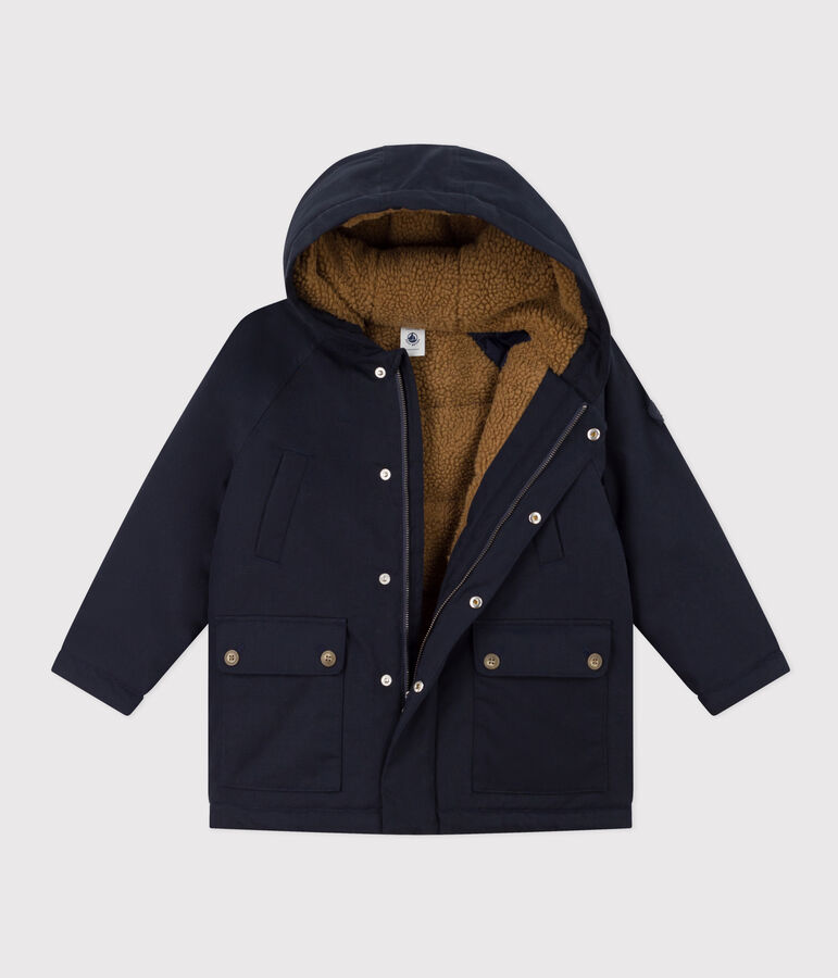 Parka voor jongens/meisjes blauw