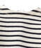 Jurk met streepjes voor babymeisjes beige COQUILLE/blauw SMOKING